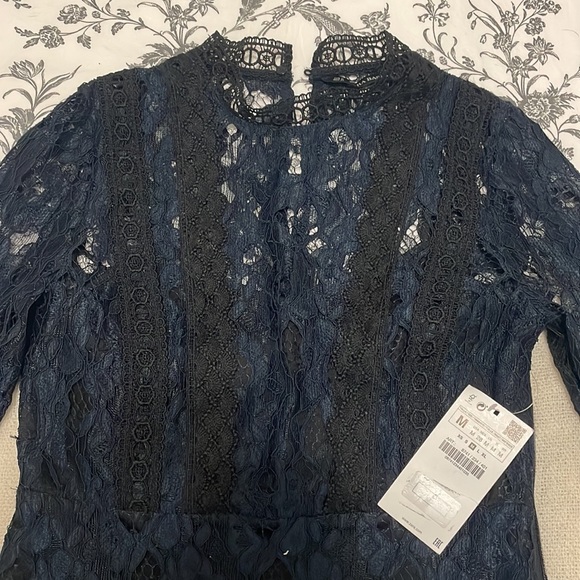 New with tags Zara Lace Dress - Picture 3 of 6